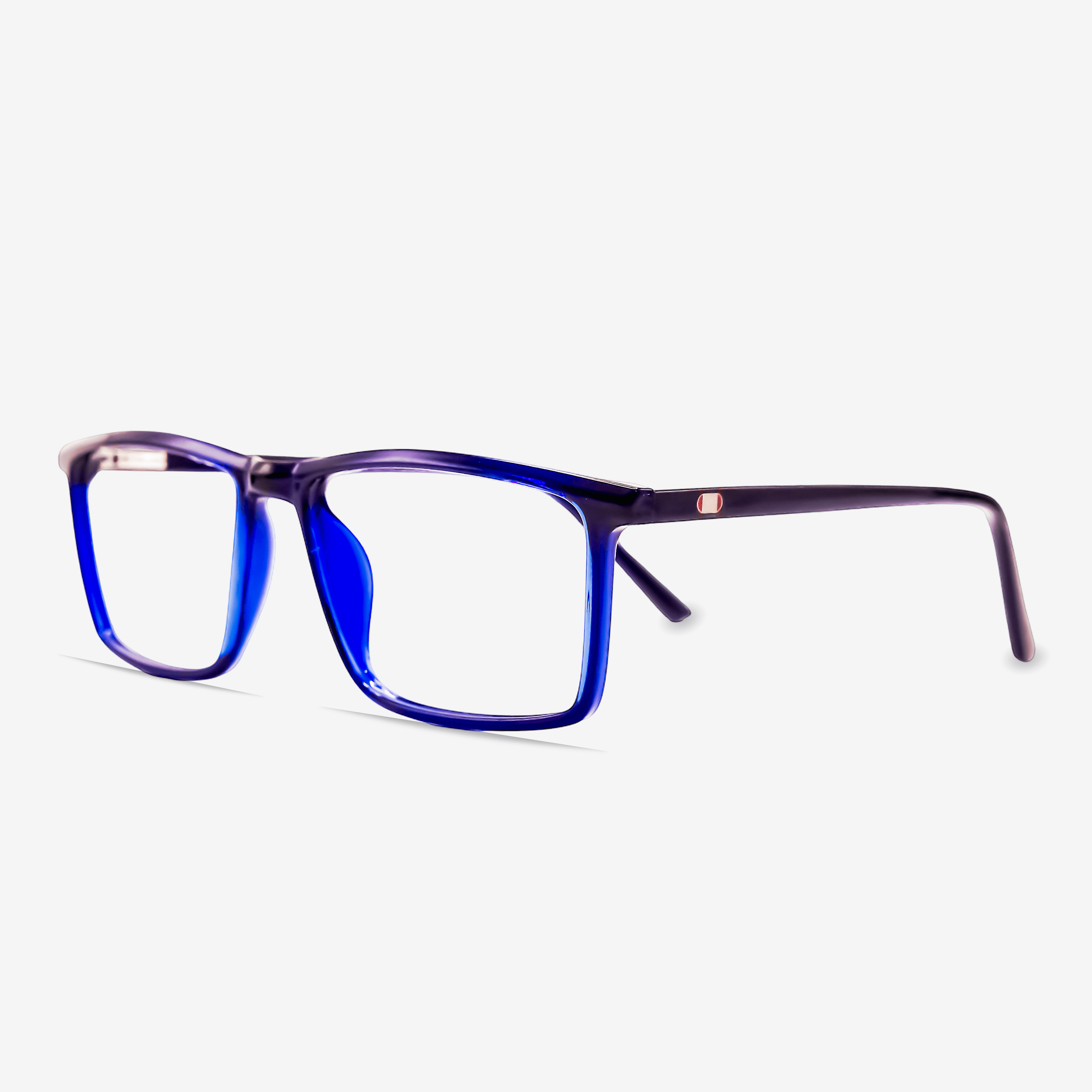 Blue Full Rim Rectangle