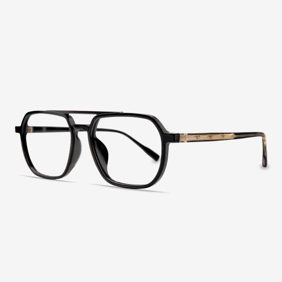 black Full Rim Square