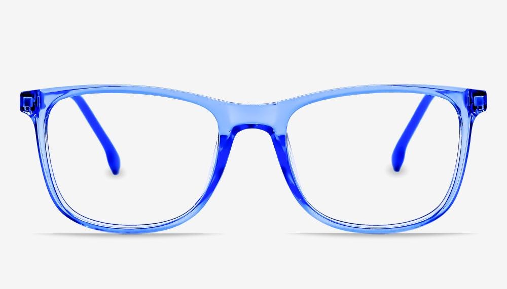 Crystal Blue Full Rim Wayfarer