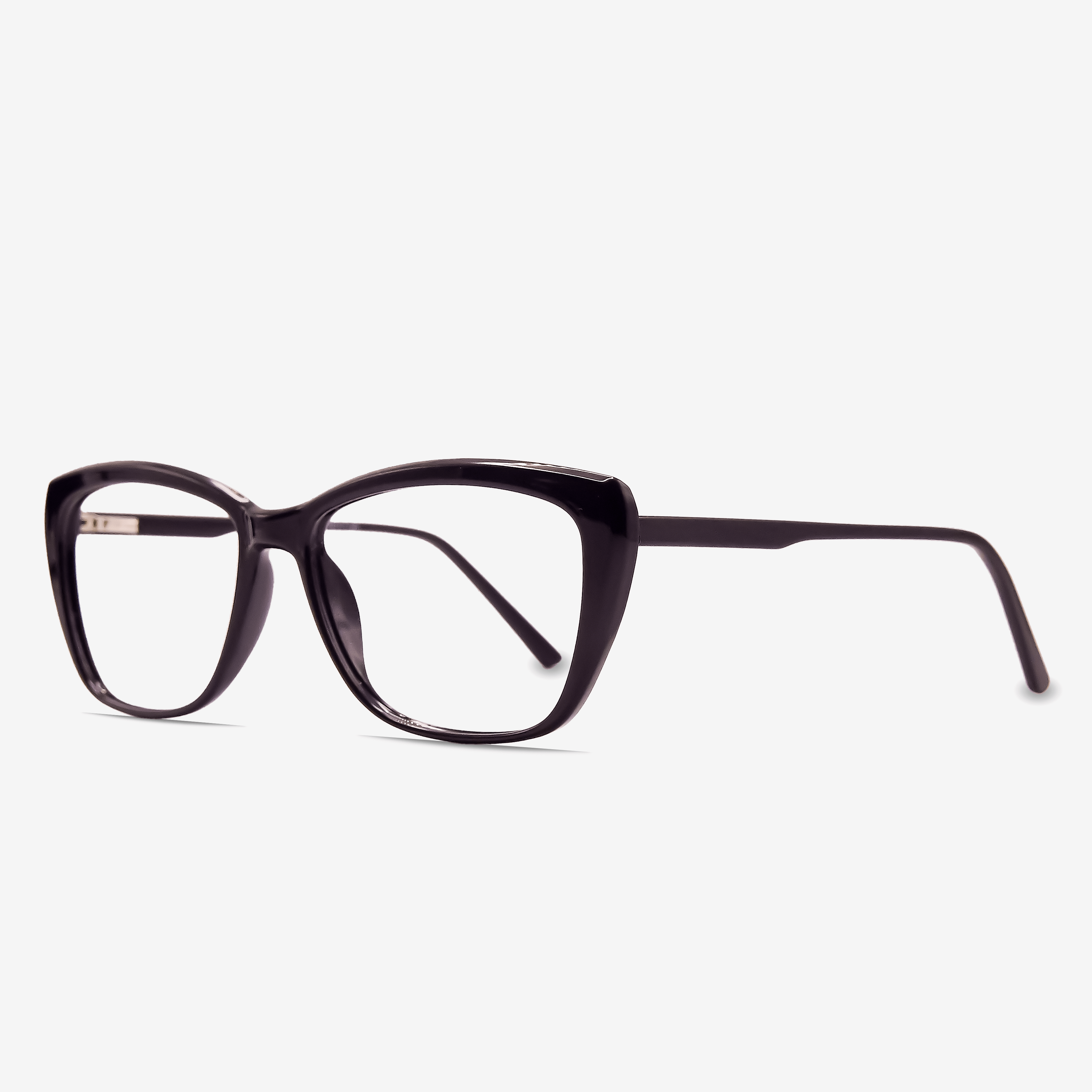 Black Oversize Full Rim Rectangle